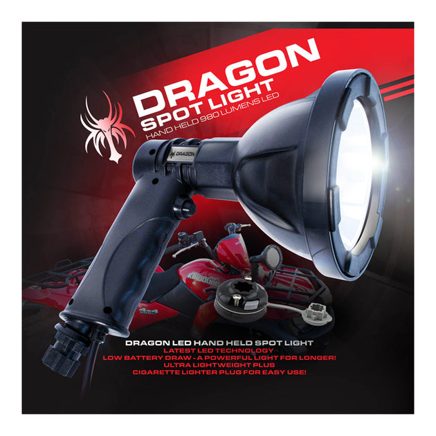 WHITES HANDHELD CREE LED SPOTLIGHT 5 LENS