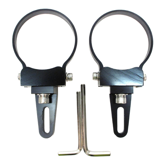 Whites LED Light Bar Tube Mount Brackets 3 Pair (76.2mm)