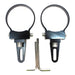 Whites LED Light Bar Tube Mount Brackets 3 Pair (76.2mm)