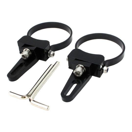 Whites LED Light Bar Tube Mount Brackets 3 Pair (76.2mm)