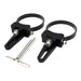 Whites LED Light Bar Tube Mount Brackets 3 Pair (76.2mm)