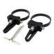 Whites LED Light Bar Tube Mount Brackets 3 Pair (76.2mm)