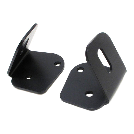 Whites LED Light Bar Flush Mount Brackets Pair