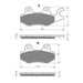 GOLDfren Brake Pads - K5 Off-Road Racing