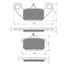 GOLDfren Brake Pads - S3 Sintered Sports