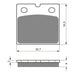 GOLDfren Brake Pads - GP6 Sintered Racing