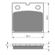 GOLDfren Brake Pads - GPR Sintered Racing