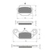 GOLDfren Brake Pads - K5 Off-Road Racing
