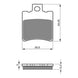 GOLDfren Brake Pads - S3 Sintered Sports