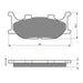 GOLDfren Brake Pads - S3 Sintered Sports