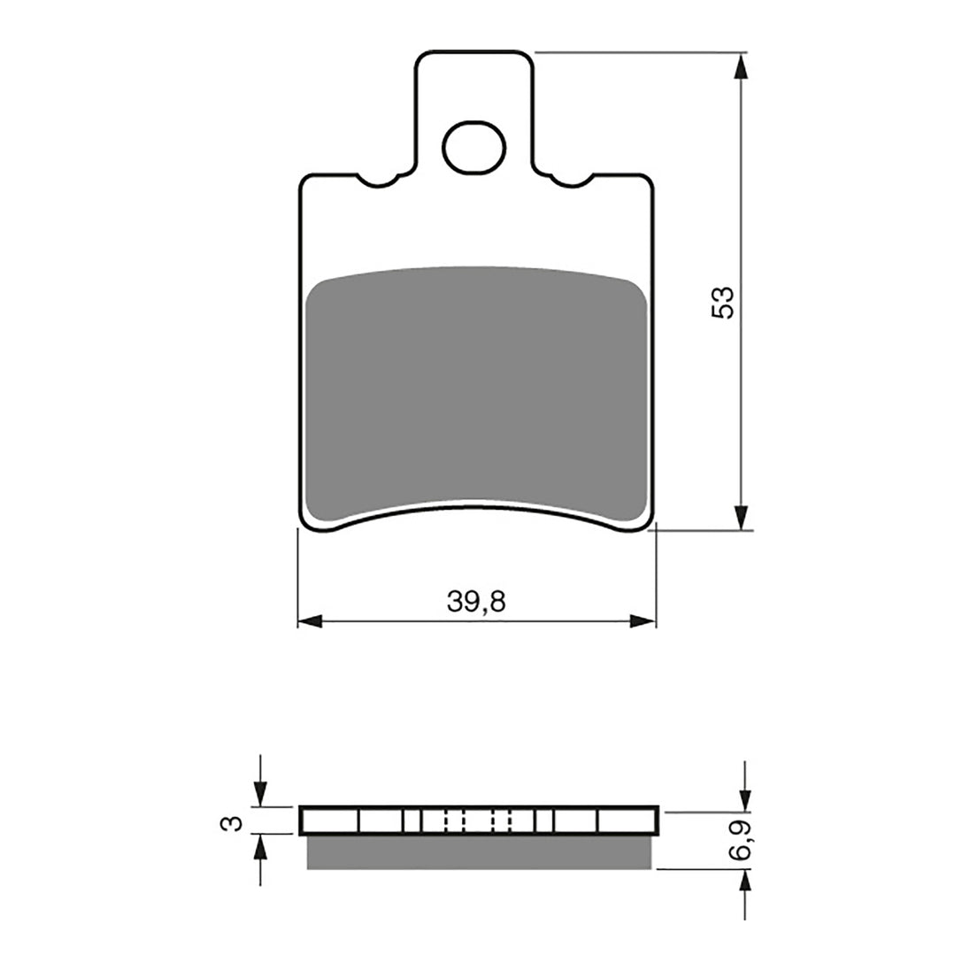 GOLDfren Brake Pads - S3 Sintered Sports