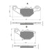 GOLDfren Brake Pads - K5 Off-Road Racing