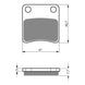 GOLDfren Brake Pads - S3 Sintered Sports