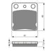 GOLDfren Brake Pads - K5 Off-Road Racing