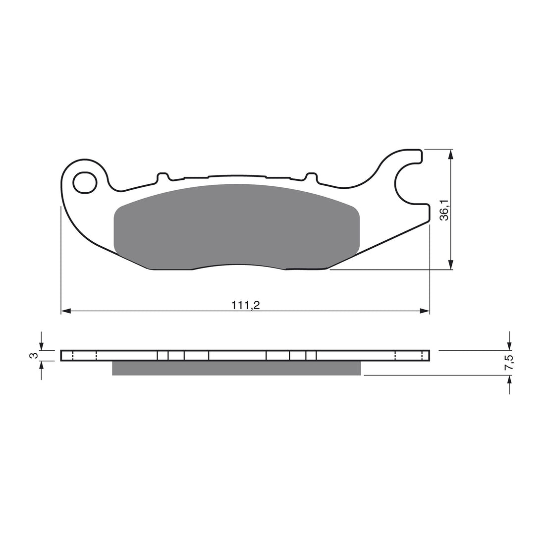 GOLDfren Brake Pads - S3 Sintered Sports