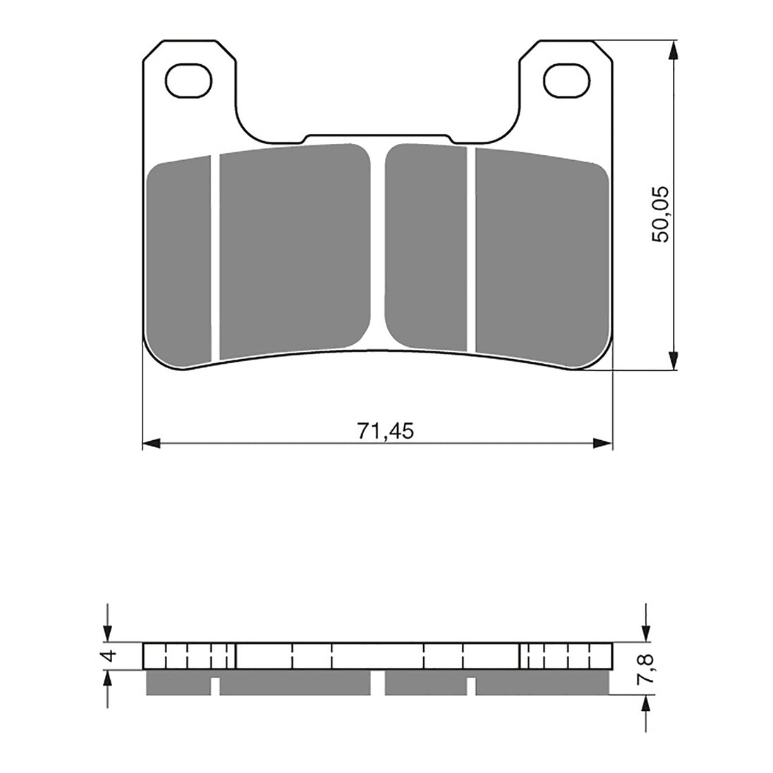 GOLDfren Brake Pads - GPR