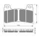 GOLDfren Brake Pads - GPR