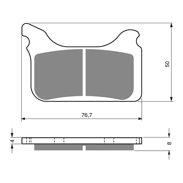 GOLDfren Brake Pads - S3 Sintered Sports