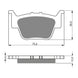 GOLDfren Brake Pads - K5 Off-Road Racing