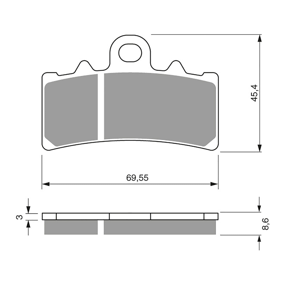 GOLDfren Brake Pads - S3 Sintered Sports