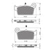 Brake Pads Goldfren GF346 - K5