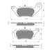 GOLDfren Brake Pads - S3 Sintered Sports