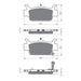 GOLDfren Brake Pads - K5 Off-Road Racing