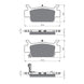 GOLDfren Brake Pads - K5 Off-Road Racing