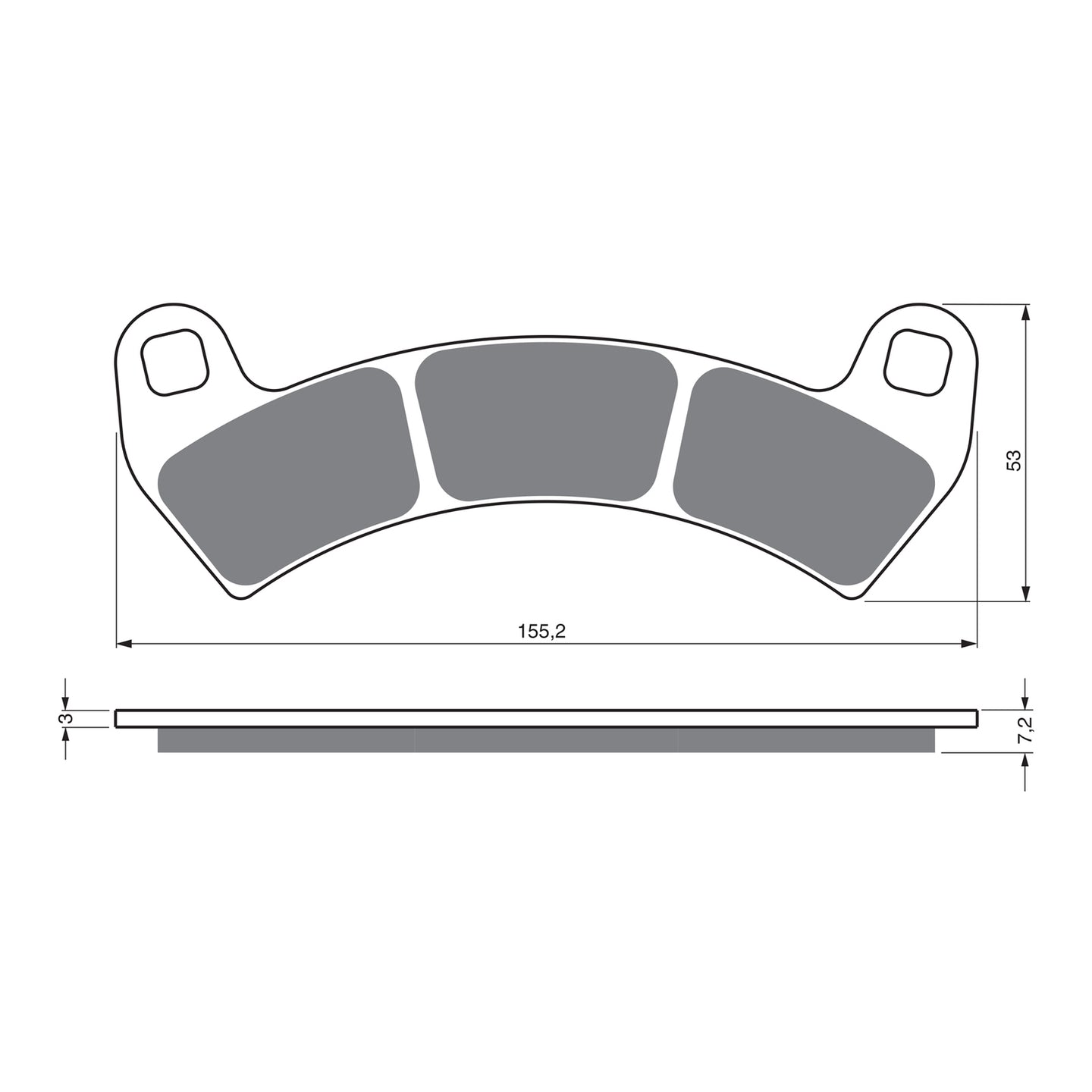 GOLDfren Brake Pads - K5 Off-Road Racing