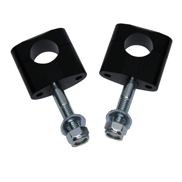 Whites Handlebar Mount 1-1/8 Taper Flat Black 12mm Bolt