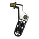 Whites Left Bracket Kawasaki 2-piece KX '83-'98 - Polished Forged