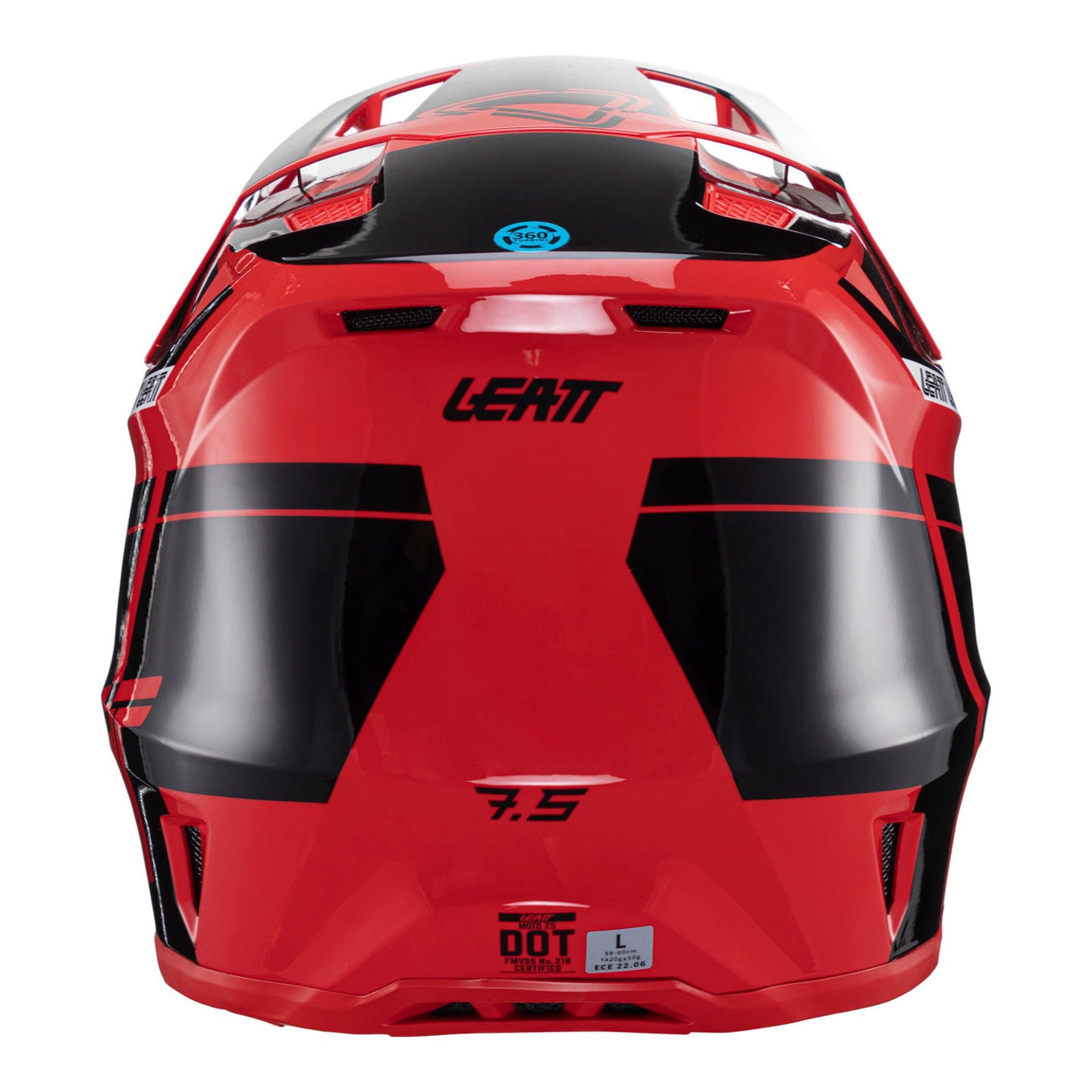 Leatt 2024 7.5 Helmet & Goggle Kit - Red