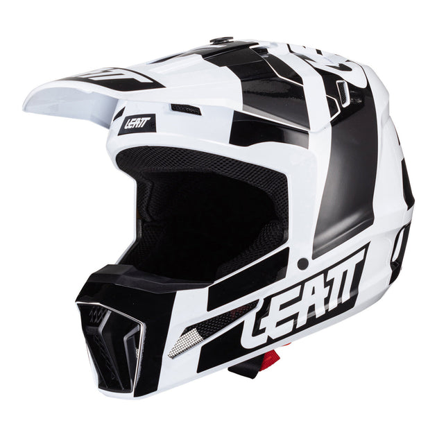 Leatt 2024 3.5 Helmet & Goggle Kit - Black / White