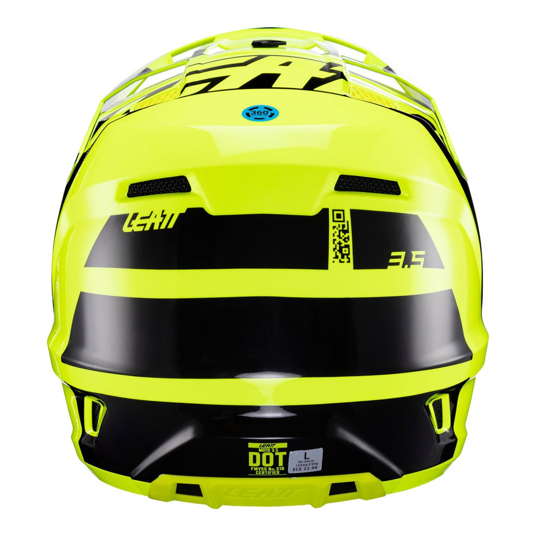 Leatt 2024 3.5 Helmet & Goggle Kit - Citrus