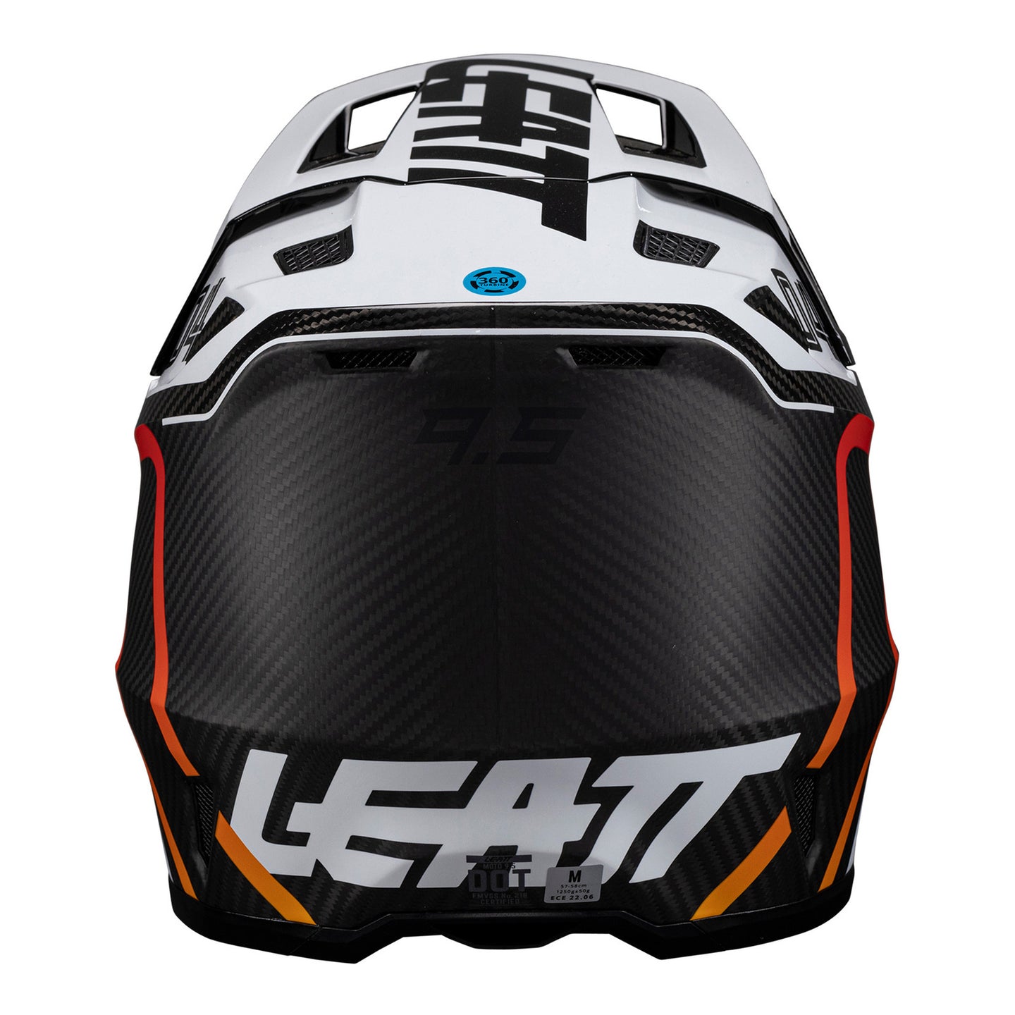 Leatt 2025 9.5 Helmet Kit - Carbon / White