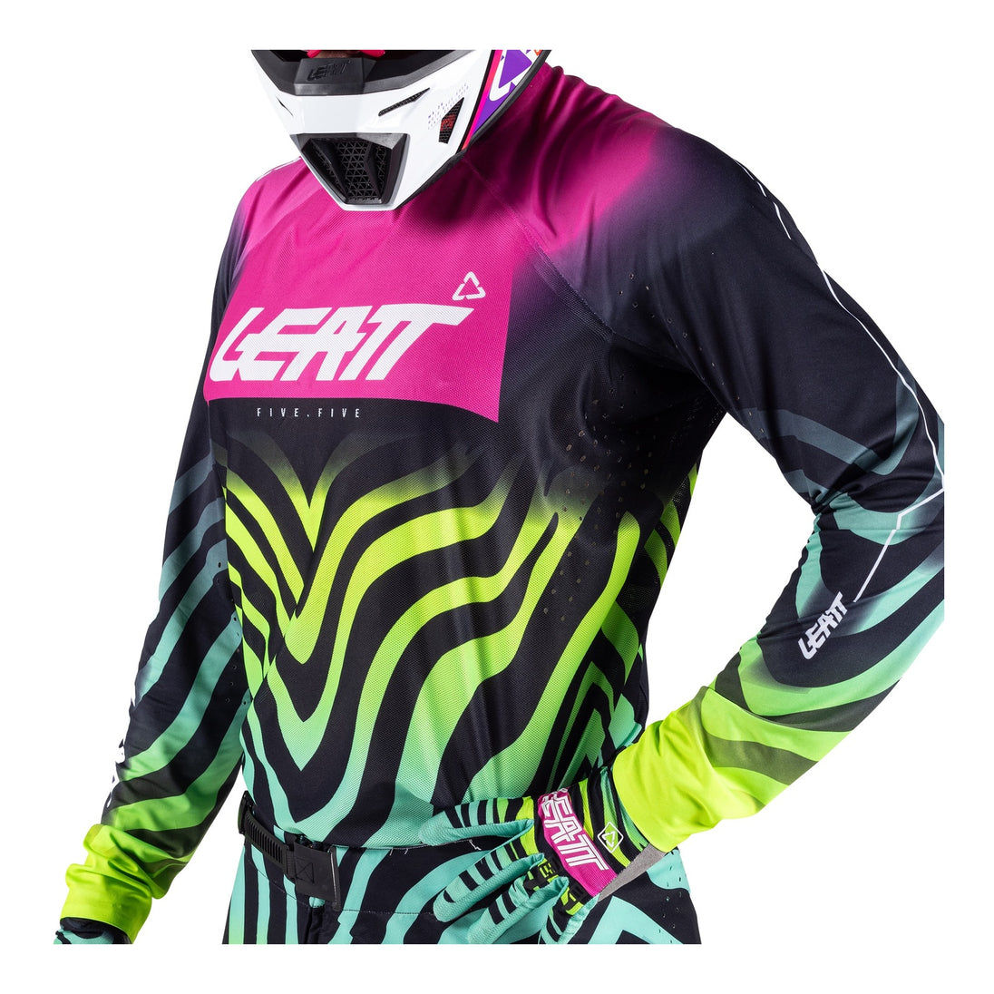 Leatt 2026 5.5 UltraWeld Jersey - Tiger Pink