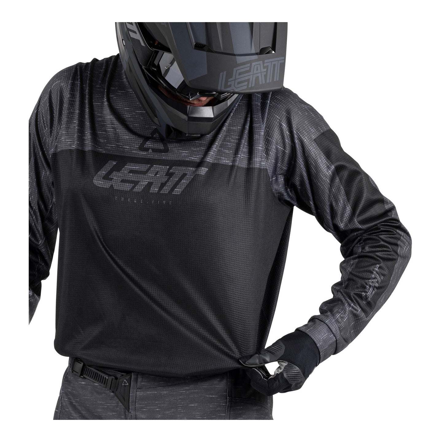 Leatt 2026 3.5 Ride Kit - Stealth Black / Grey