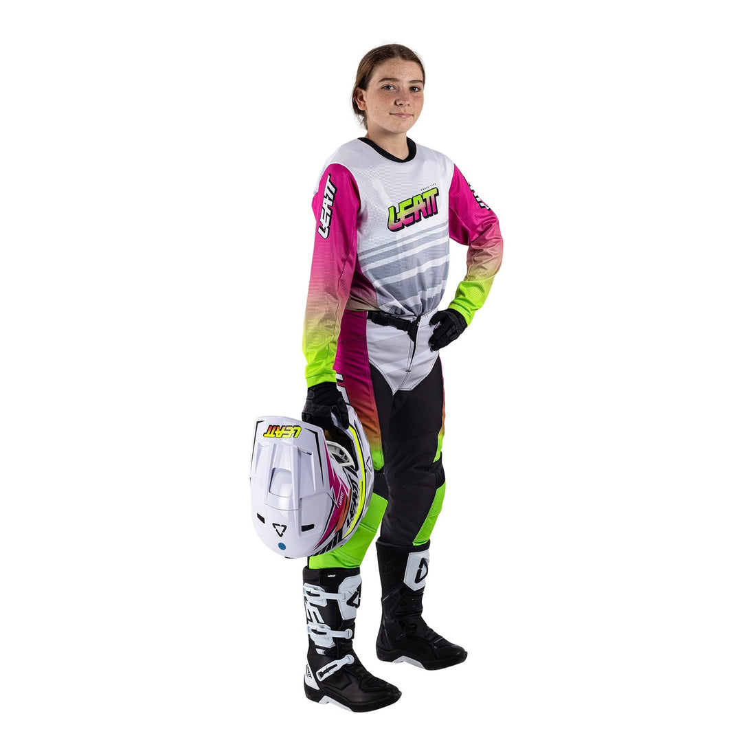 Leatt 2026 3.5 Mini Ride Kit - Retro Pink