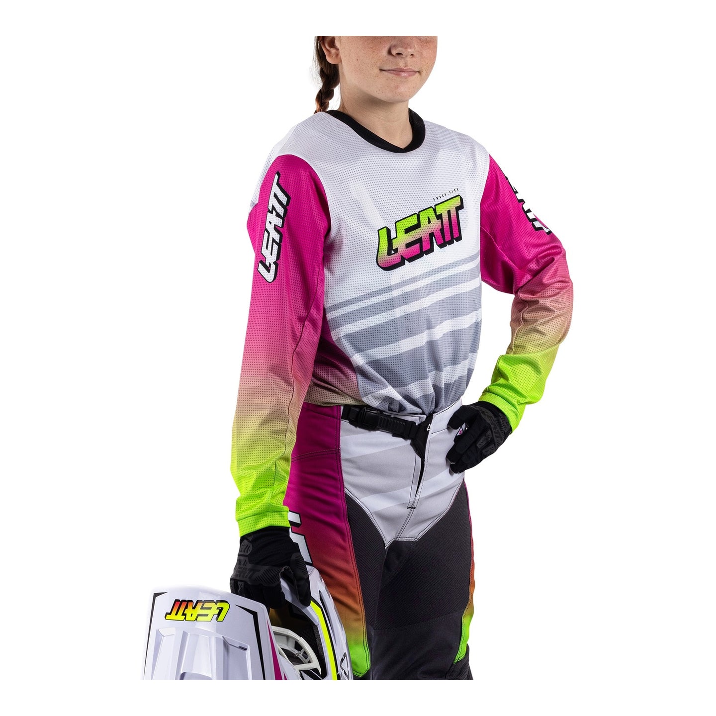 Leatt 2026 3.5 Mini Ride Kit - Retro Pink