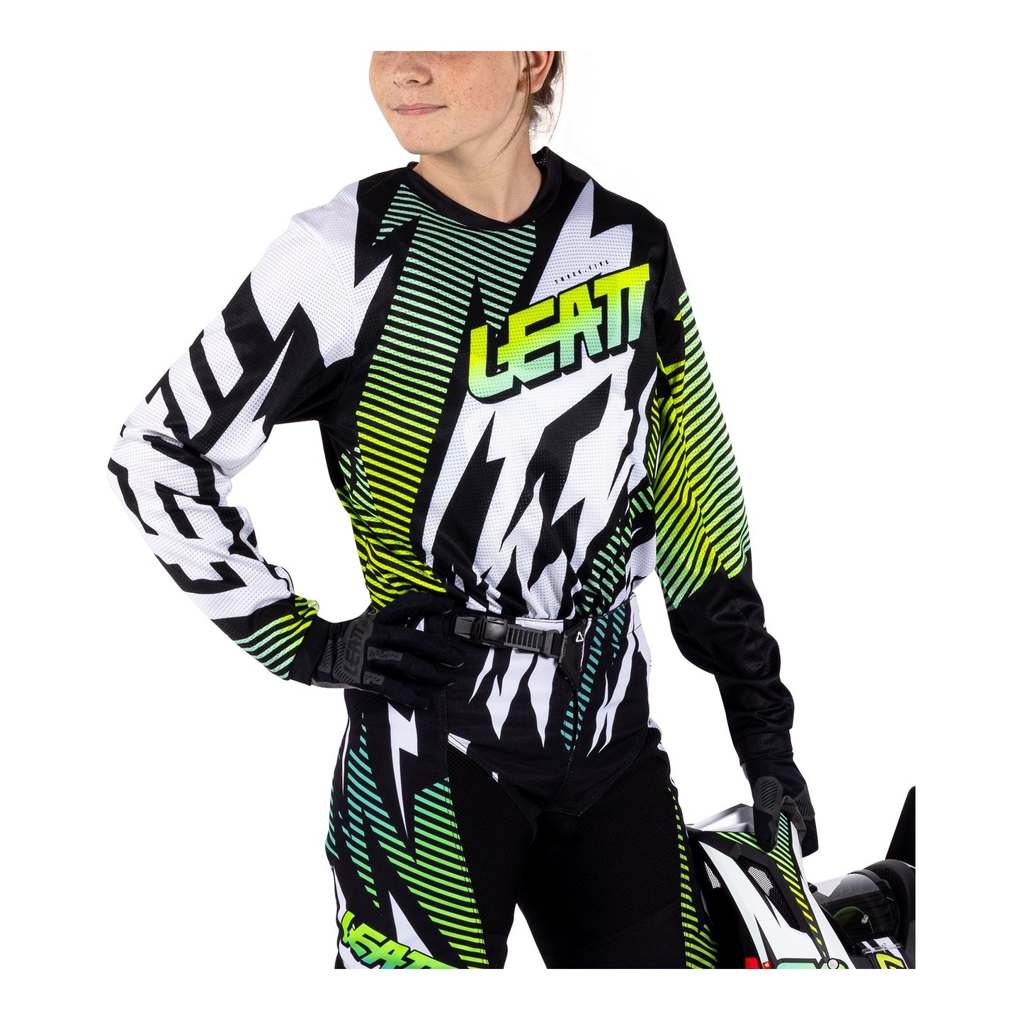 Leatt 2026 3.5 Junior Ride Kit - Storm Teal