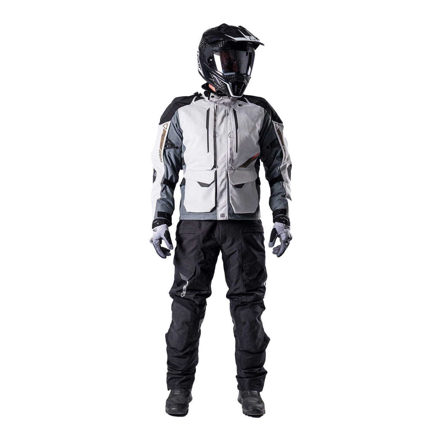 Leatt 5.5 ADV DriTour Jacket - Steel Grey