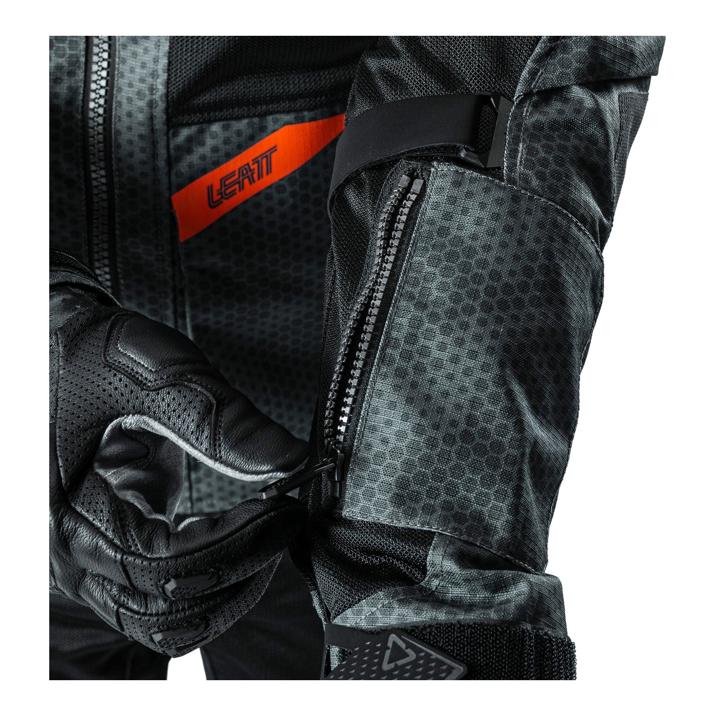 Leatt 4.5 ADV FlowTour Jacket (Short) - Iron Grey