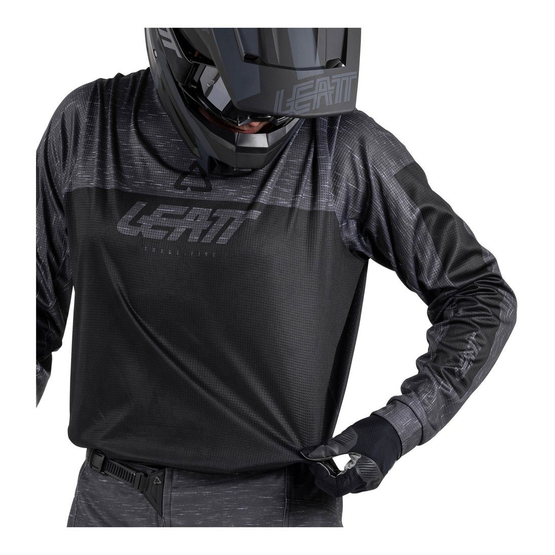 Leatt 2026 3.5 Jersey - Stealth Black / Grey