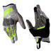Leatt 5.5 ADV HydraDri Glove (Short) - Grey / Hi-Viz