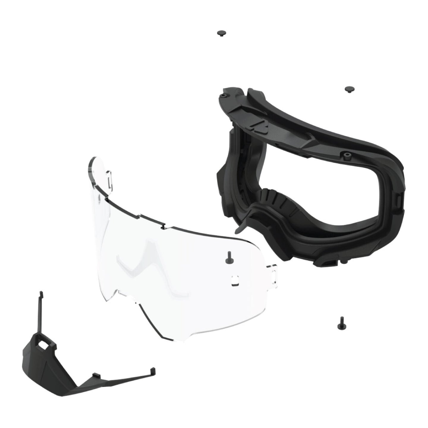 Leatt 6.5 Velocity Goggle - Flame / Clear 83%