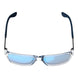 Leatt TheViz Sierra Sunglasses - Silver / Blue Polarized Blue 14 VLT