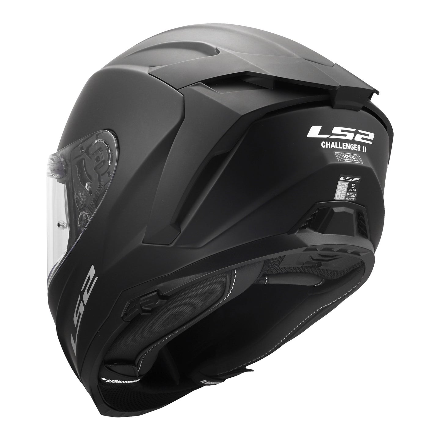 LS2 FF817 Challenger II Solid Helmet - Matte Black