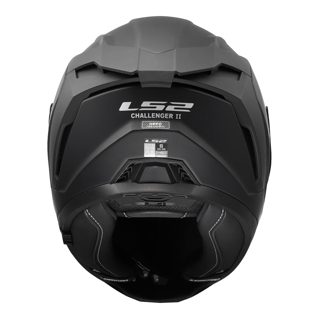 LS2 FF817 Challenger II Solid Helmet - Matte Black