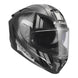 LS2 FF817 Challenger II Nitro Helmet - Black / Grey