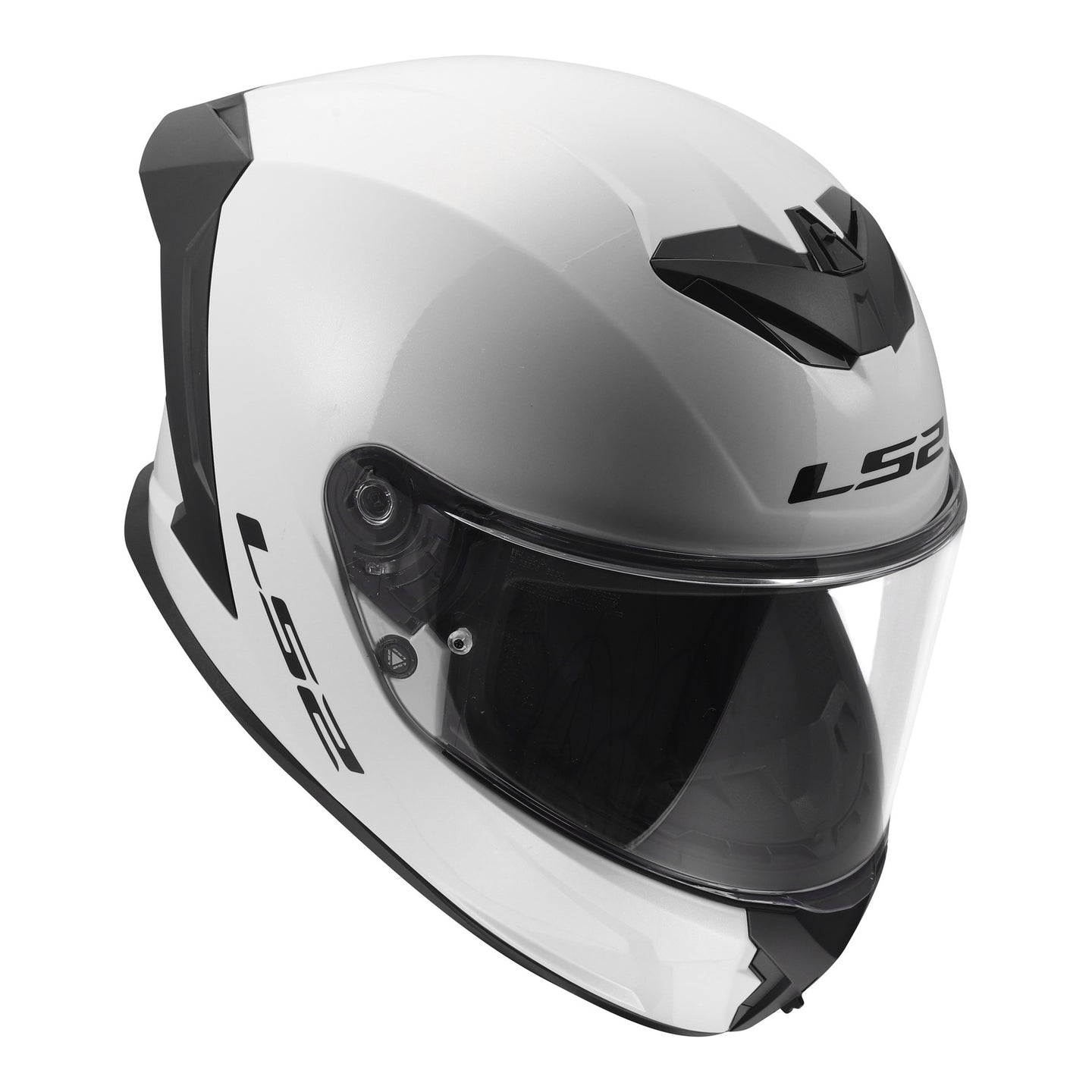 LS2 FF820 Rapid III Solid Helmet - Gloss White
